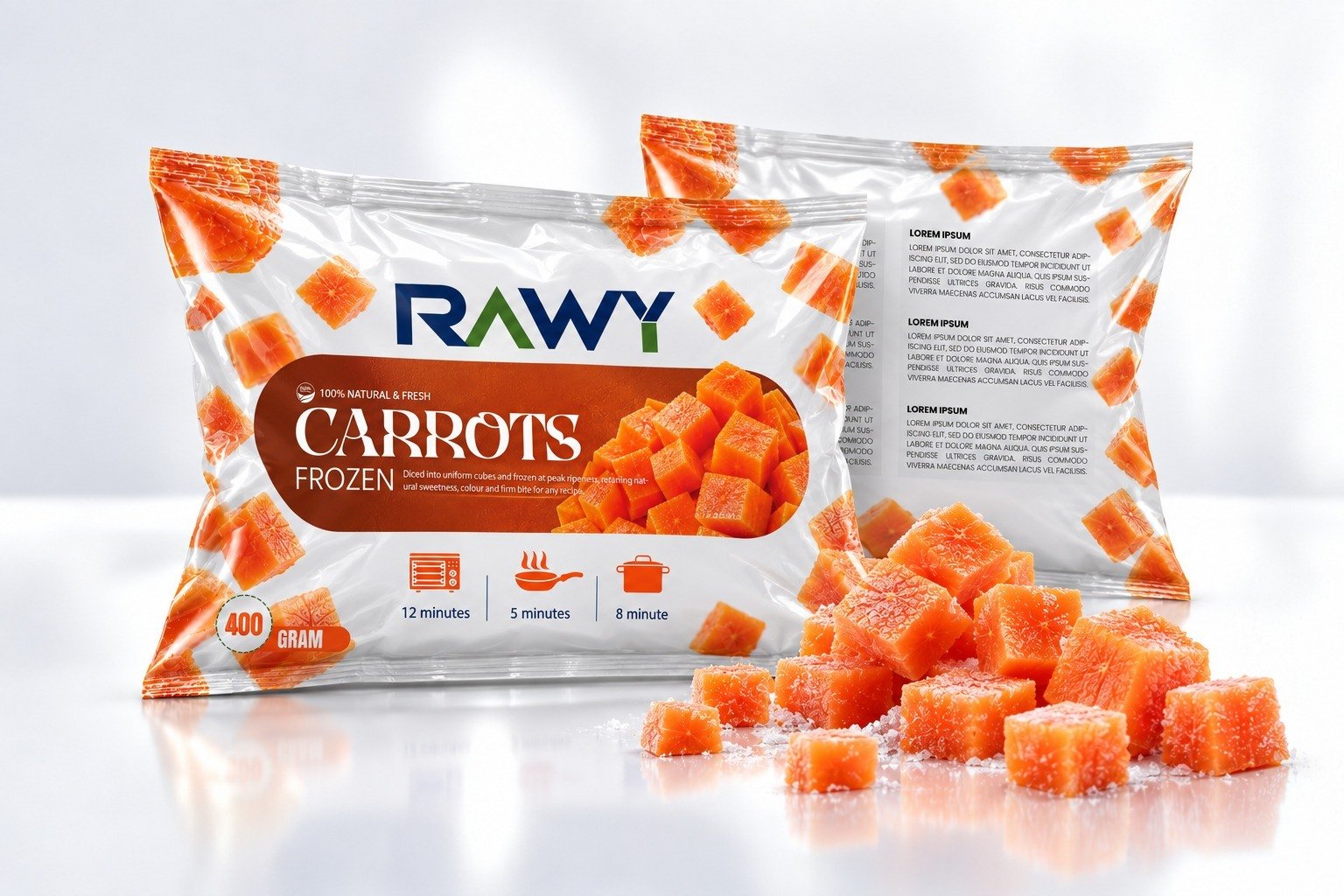 Frozen Diced Carrots