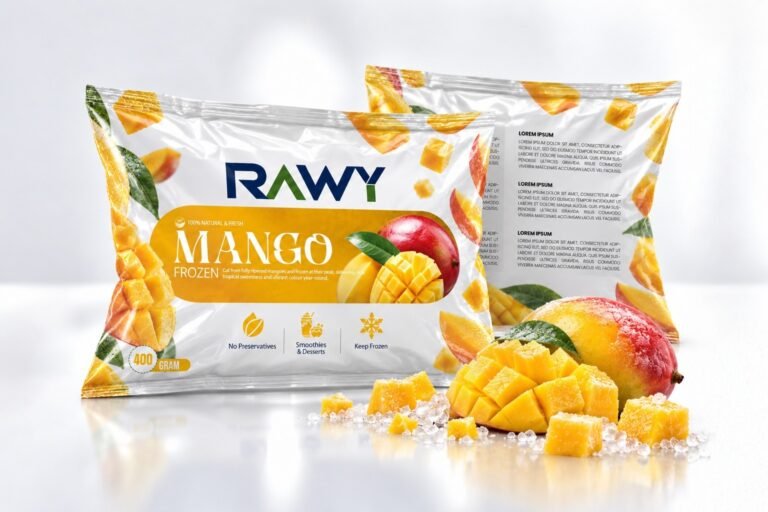 Frozen Mango Cubes