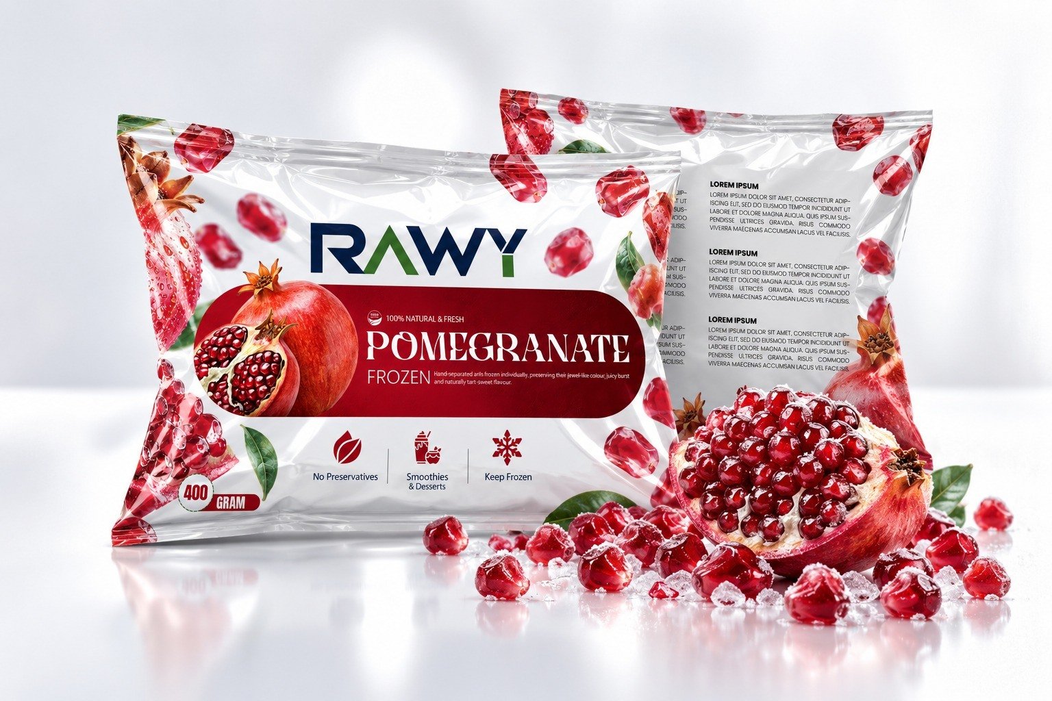 Frozen Pomegranate Arils